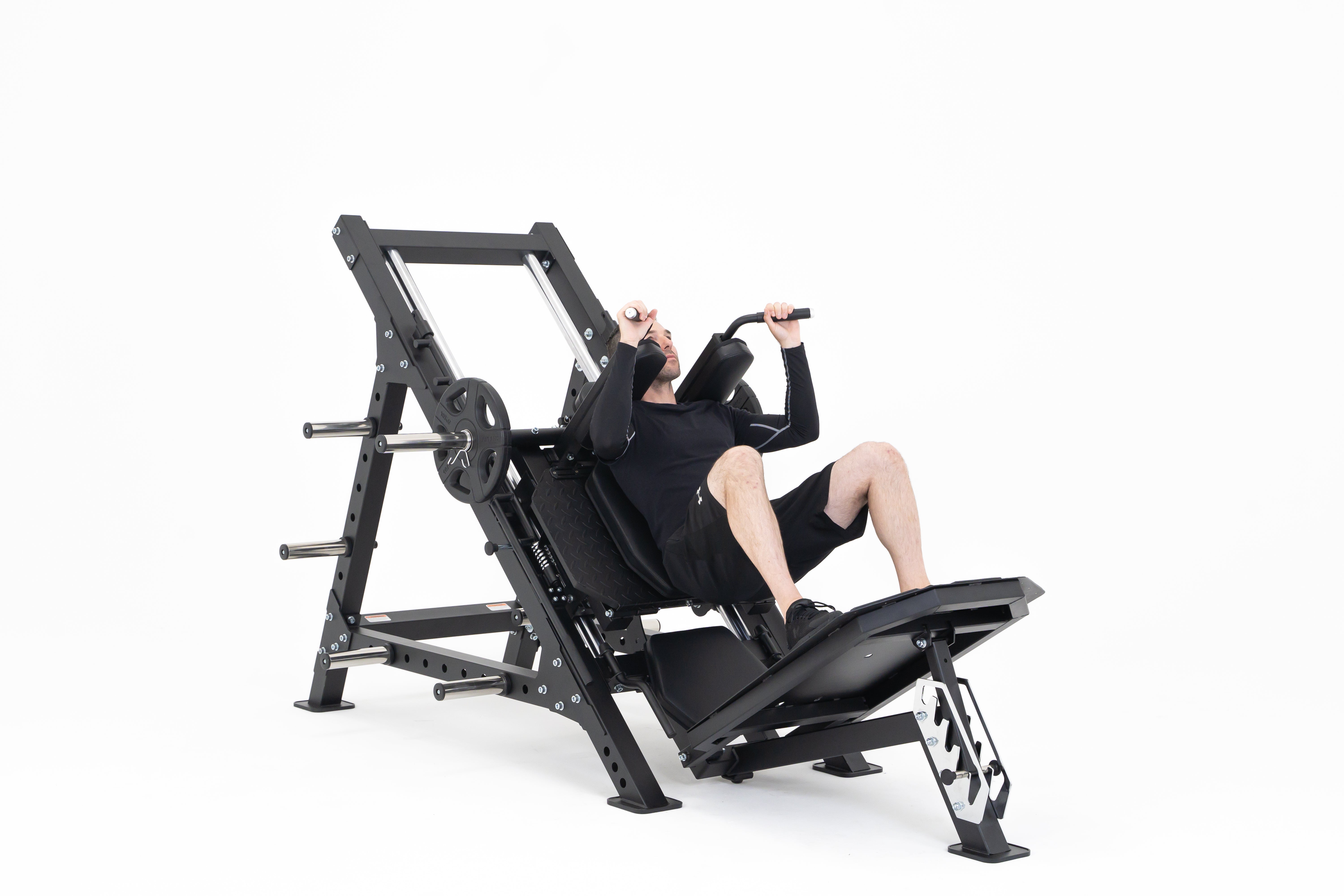 Leg Press Hack Squat 45 °